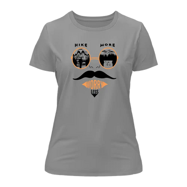 Hike More Worry Less T-Shirt for Women
